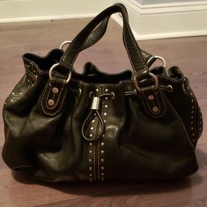 Medium blk MK hand bag